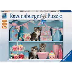 Пазл "Котята и кексы" 500 шт Ravensburger