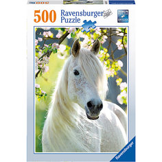 Пазл «Грациозная белая лошадь» 500 шт Ravensburger