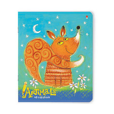 ТЕТРАДЬ 48Л. "ПРАЗДНИК.ВЕСЕЛЫЕ ЗВЕРЯТА NEW" Альт