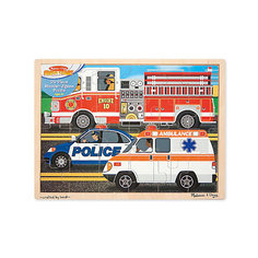Пазл Melissa &amp; Doug "Транспорт" 24 детали