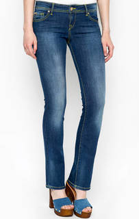 Синие джинсы прямого кроя Gaudi