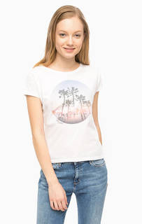 Белая футболка с короткими рукавами Wrangler