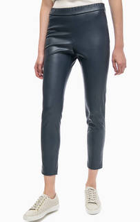 Зауженные синие брюки Stefanel