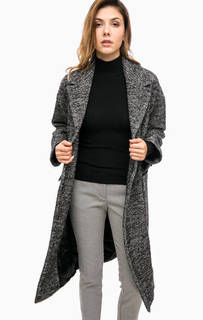 Шерстяное пальто с поясом Pennyblack