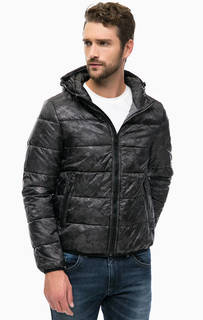 Серая куртка с капюшоном Replay