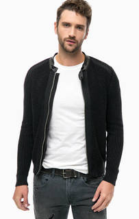 Вязаный кардиган с карманами Replay