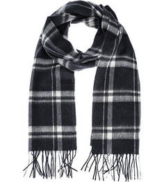 Шерстяной шарф в клетку Selected