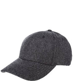 Серая шерстяная бейсболка Selected