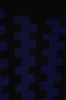 Шерстяное платье color-block Diane von Furstenberg