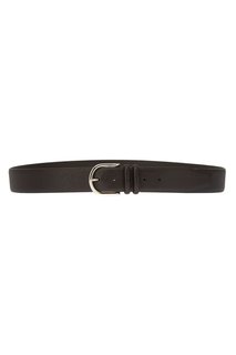 Ремень из текстурированной кожи Canali