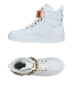 Высокие кеды и кроссовки Moschino