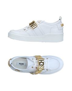Низкие кеды и кроссовки Moschino