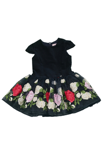 DRESS W/EMBROIDERY Miss Blumarine