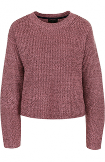 Однотонный шерстяной пуловер с круглым вырезом Rag&amp;Bone Rag&Bone