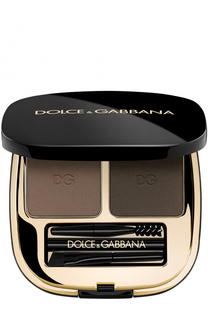 Набор теней для коррекции бровей, оттенок 2 Natural Brunette Dolce &amp; Gabbana