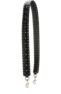 Кожаный ремень для сумки Rockstud Spike Valentino