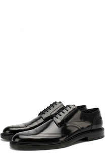 Кожаные дерби Ansel с отделкой Jimmy Choo