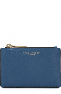 Кожаный футляр на молнии с логотипом бренда Marc Jacobs