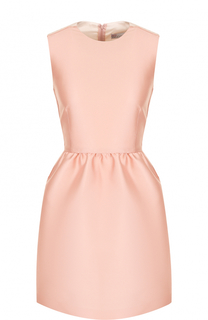 Однотонное приталенное мини-платье REDVALENTINO