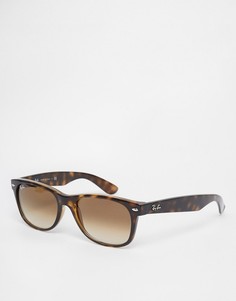 Новые солнцезащитные очки-вайфареры Ray-Ban 0RB2132 - Коричневый
