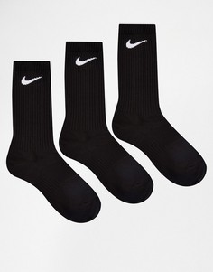 Комплект из 3 пар носков Nike Premium SX4704-001 - Черный