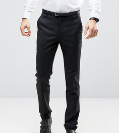 Черные узкие брюки под смокинг ASOS TALL - Черный