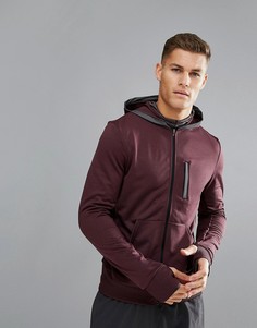 Худи фиолетового цвета adidas BQ7075 - Красный