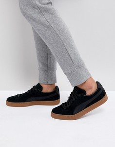Замшевые классические кроссовки Puma 36386904 - Черный