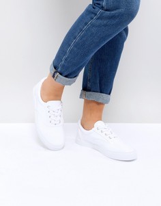 Кроссовки на шнуровке ASOS DEMBY - Белый