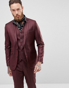 Облегающий пиджак Devils Advocate - Красный