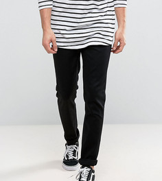 Черные суженные книзу джинсы слим Nudie Jeans TALL Lean Dean - Черный