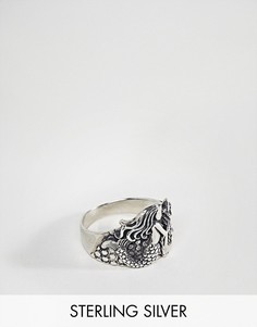 Серебряное кольцо ASOS - Серебряный