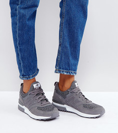 Серые шерстяные кроссовки New Balance 574 - Серый