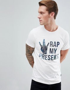 Футболка с принтом Jack &amp; Jones Originals - Белый
