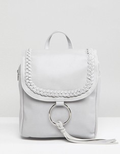 Рюкзак с кольцом и кисточкой Glamorous - Серый