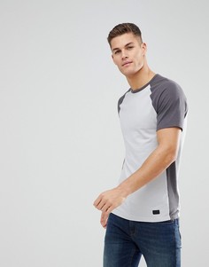 Серая футболка с круглым вырезом Abercrombie &amp; Fitch Athleisure - Серый