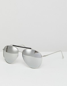 Квадратные солнцезащитные очки AJ Morgan Skyward - Серебряный