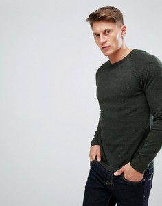 Трикотажный джемпер Produkt - Зеленый