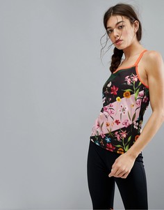 Топ с бретельками и принтом Ted Baker Fit to a T - Черный