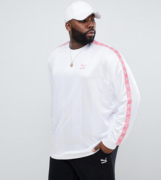 Белый футбольный лонгслив Puma PLUS эксклюзивно для ASOS - Белый