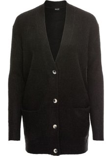 Кардиган (черный) Bonprix