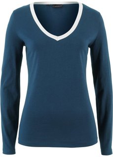 Стрейчевая футболка (темно-синий) Bonprix