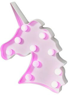 Единорог со светодиодной подсветкой (белый) Bonprix