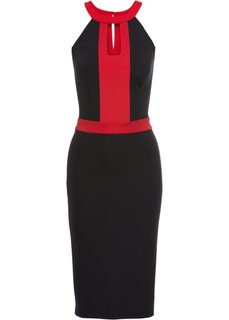 Платье (черный/красный) Bonprix