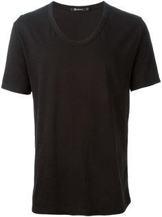 футболка с U-вырезом T By Alexander Wang