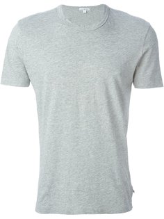 футболка с круглым вырезом James Perse
