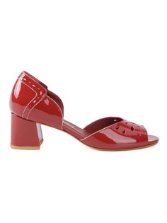 chunky heel sandals Sarah Chofakian