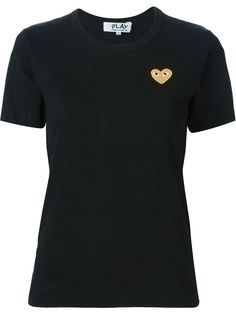 футболка с вышивкой в форме сердца Comme Des Garçons Play