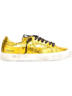кеды May с металлическим отблеском  Golden Goose Deluxe Brand