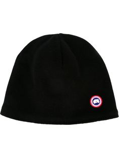 шапка с заплаткой с логотипом Canada Goose